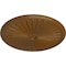 Ekena Millwork Leandros Ceiling Medallion (Fits Canopies up to 5"), 33 1/8"OD x 3 1/2"ID x 1 3/8"P, Smokey Topaz CM33LESTF - alternate 3